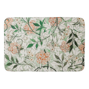 William Morris Jasmin-Garten-Blumen-Klassiker Badematte