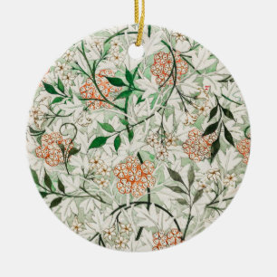 William Morris Jasmin-Garten-Blumen-Klassiker Keramik Ornament