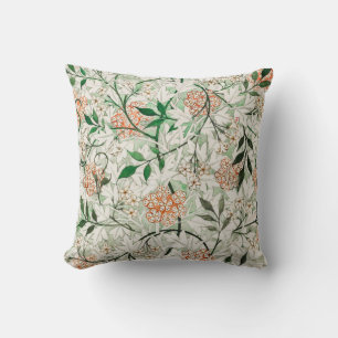 William Morris Jasmin-Garten-Blumen-Klassiker Kissen