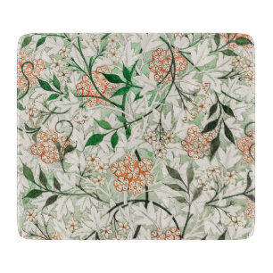 William Morris Jasmin-Garten-Blumen-Klassiker Schneidebrett