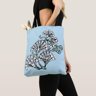 William Morris Jasmin- und Blattmuster Tasche
