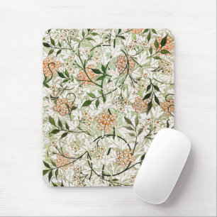 William Morris Jasminblüten-Gartengestaltung Mousepad
