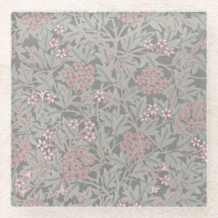 William Morris Jasmine Blume Pattern Glasuntersetzer