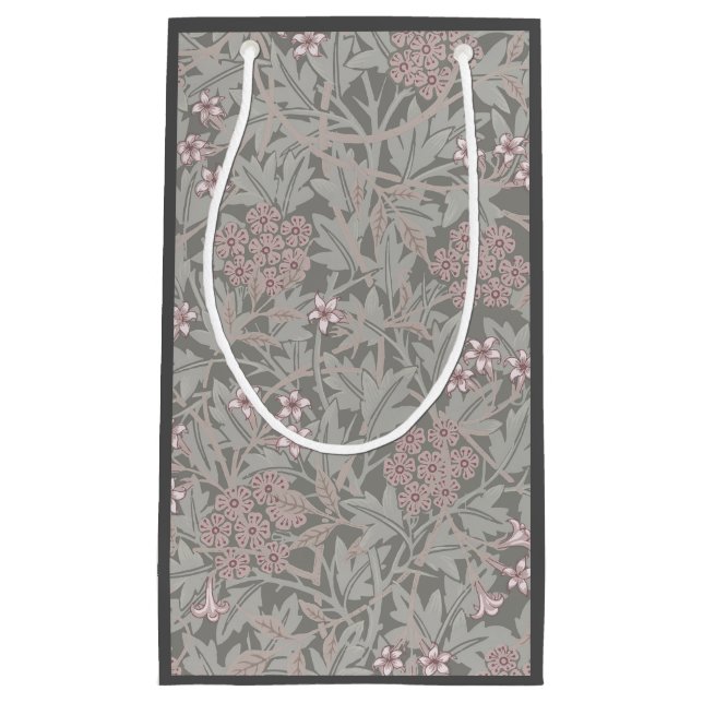 William Morris Jasmine Blume Pattern Kleine Geschenktüte (Vorderseite)
