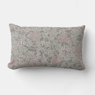 William Morris Jasmine Blume Pattern Lendenkissen