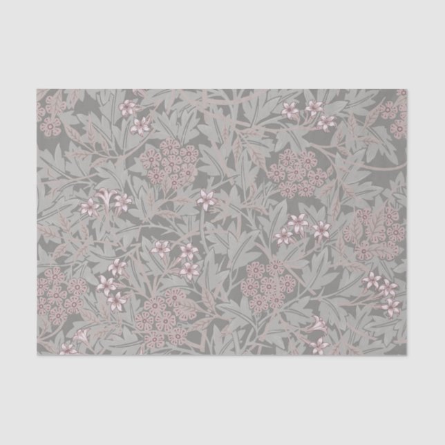 William Morris Jasmine Blume Pattern Seidenpapier (Vorderseite)