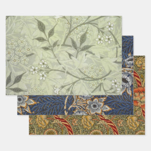 William Morris Jasmine Botanical Geschenkpapier Set