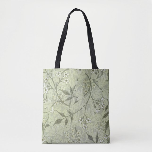 William Morris Jasmine Botanical Tasche (Vorderseite)