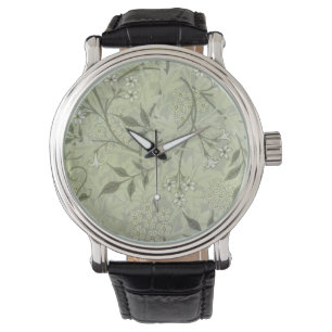 William Morris Jasmine Botanische Vintage Antik Armbanduhr