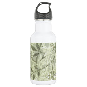 William Morris Jasmine Botanische Vintage Antik Edelstahlflasche