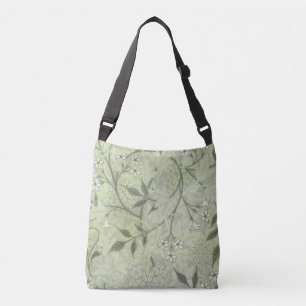 William Morris Jasmine Botanische Vintage Antik Tragetaschen Mit Langen Trägern
