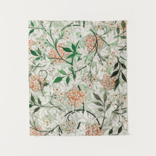 William Morris Jasmine Garden Blume Classic Wandteppich