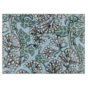 William Morris Jasmine und Blätter Pattern Schneidebrett
