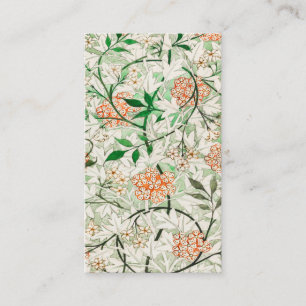 William Morris Jasmine Visitenkarte