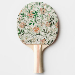 William Morris Jasmingarten-Blumen-Klassiker Tischtennis Schläger
