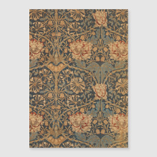 William Morris Jelängerjelänger reiches Wallpaper Magnetkarte