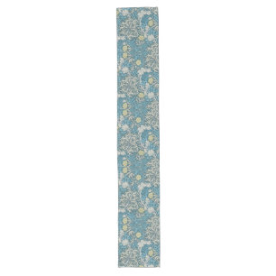 William Morris, Jugendstil-Muster, Algen, Blau, f Großer Tischläufer