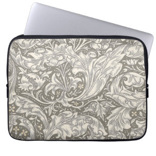 William Morris Junggesellenknopf Antik-Damaskus Laptopschutzhülle