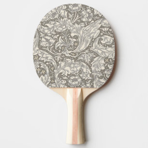 William Morris Junggesellenknopf Antique-Damaskus Tischtennis Schläger