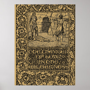 William Morris Kelmscott Press Seite 1896 Poster
