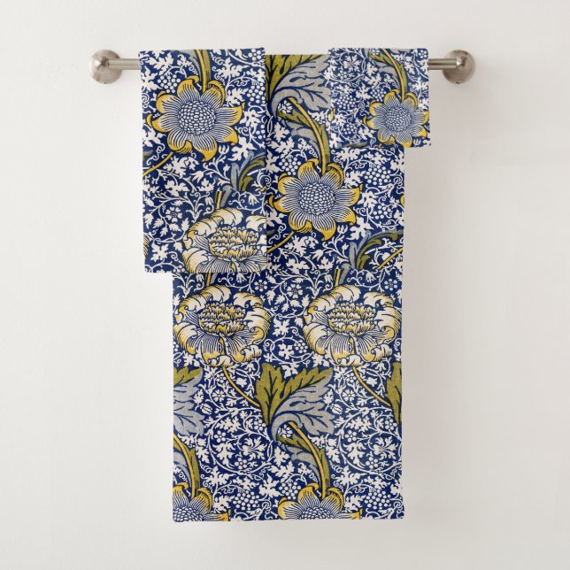 William Morris Kennet Badhandtuch Set (Insitu)