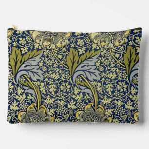 William Morris Kennet Blumentangete Tapete Blau Go Zubehörtasche