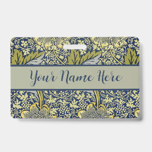 William Morris Kennet Floral Wallpaper Blue Ausweis