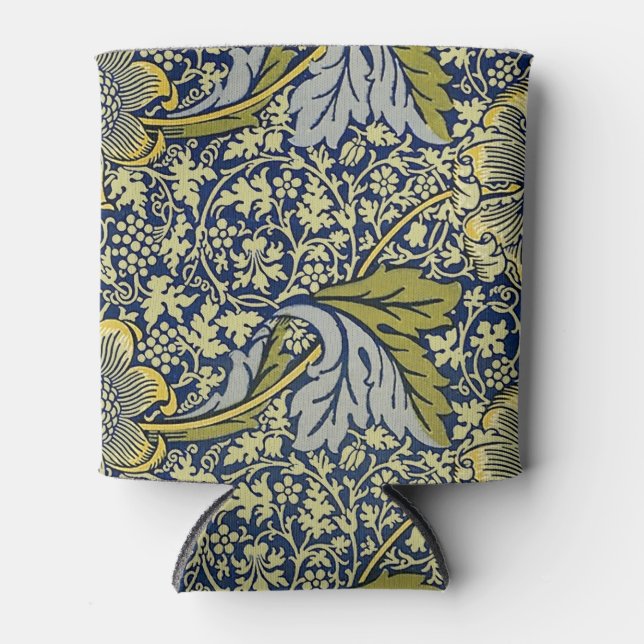 William Morris Kennet Floral Wallpaper Blue Dosenkühler (Vorderseite)