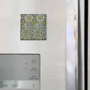 William Morris Kennet Floral Wallpaper Blue Magnet