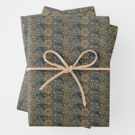 William Morris: Kennet Wrapping Paper Sheets Geschenkpapier Set