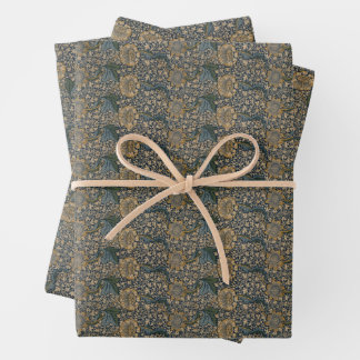 William Morris: Kennet Wrapping Paper Sheets Geschenkpapier Set