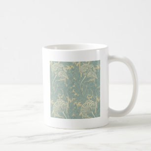 William Morris Klassische Tulpe Blaue Blumen Kaffeetasse