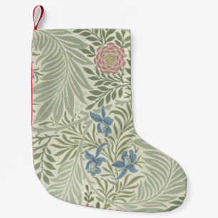 William Morris Larkspur Floral Wallpaper Kleiner Weihnachtsstrumpf