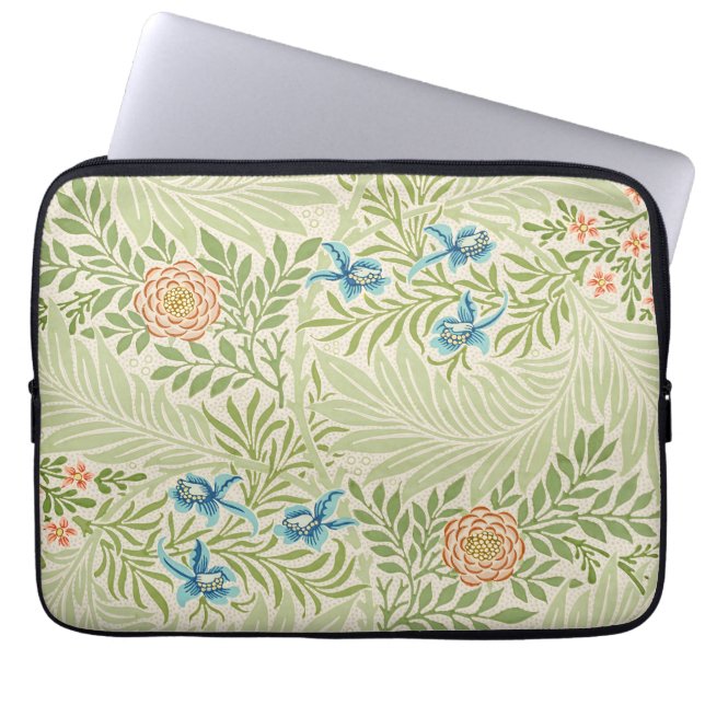 William Morris Larkspur Muster Laptopschutzhülle (Vorderseite)