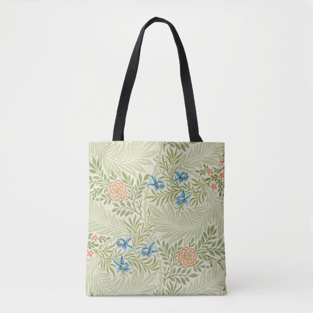 William Morris Larkspur Muster Tasche (Vorderseite)