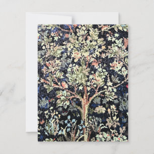 William Morris Lebensbaum-Flatcard