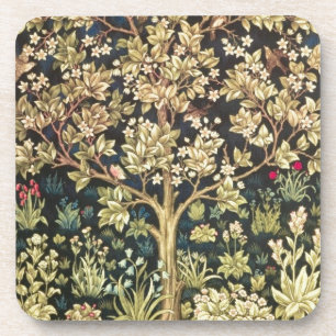 William Morris Lebensbaum Vintage Prä-Rafaelitisch Untersetzer