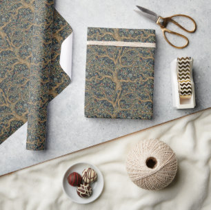 William Morris Lebensbaum Vintage Pre-Raphaelite Geschenkpapier