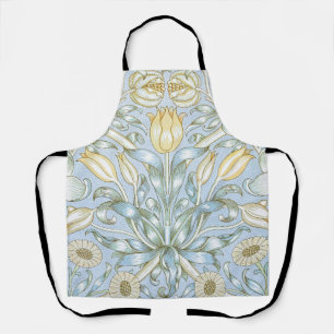 William Morris Lilie- und Granatapfel-Blumenmuster Schürze