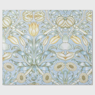 William Morris Lilien- und Granatapfel-Blumenmuste Geschenkpapier