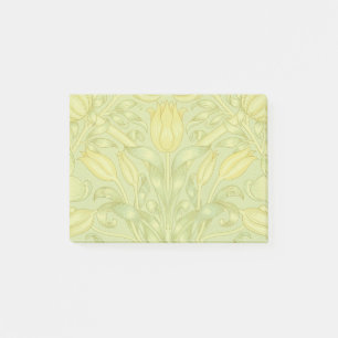 William Morris Lilien- und Granatapfel-Blumenmuste Post-it Klebezettel