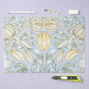 William Morris Lily and Pomegranate Blume Pattern Seidenpapier