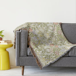 William Morris Lily Art Nouveau Floral Pattern Decke