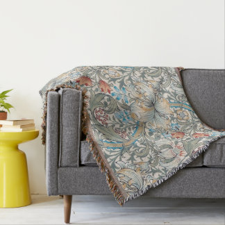 William Morris Lily Art Nouveau Floral Pattern Decke