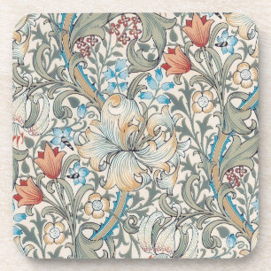 William Morris Lily Art Nouveau Getränke Coaster Getränkeuntersetzer