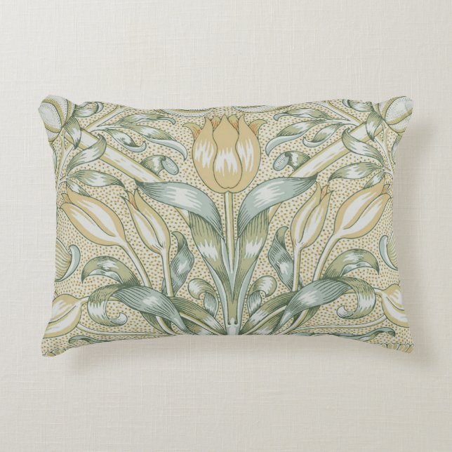 William Morris Lily und Pomegranate Blume Classic Dekokissen (Vorderseite)