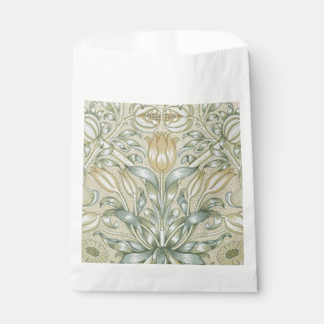 William Morris Lily und Pomegranate Blume Classic Geschenktütchen (Vorderseite)