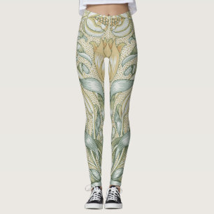 William Morris Lily und Pomegranate Blume Classic Leggings