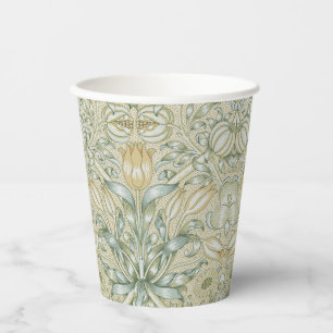 William Morris Lily und Pomegranate Blume Classic Pappbecher