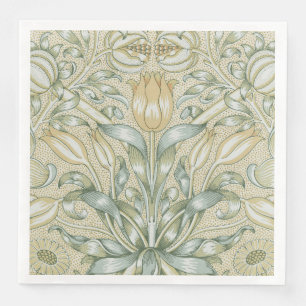 William Morris Lily und Pomegranate Blume Classic Serviette